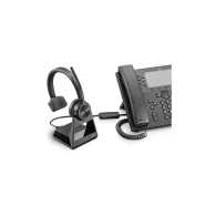 Zestaw słuchawkowy Poly Savi 7210 Office DECT Headset 213010-02 - Czarny | Sklep ITnes.pl - IT for BUSINESS