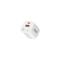 Ładowarka sieciowa Unitek 33W Mini USB Wall Charger P1125AWH01-EU - 1x USB-C, 1x USB-A, Biała