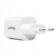 Ładowarka sieciowa Unitek 33W Mini USB Wall Charger P1125AWH01-EU - 1x USB-C, 1x USB-A, Biała