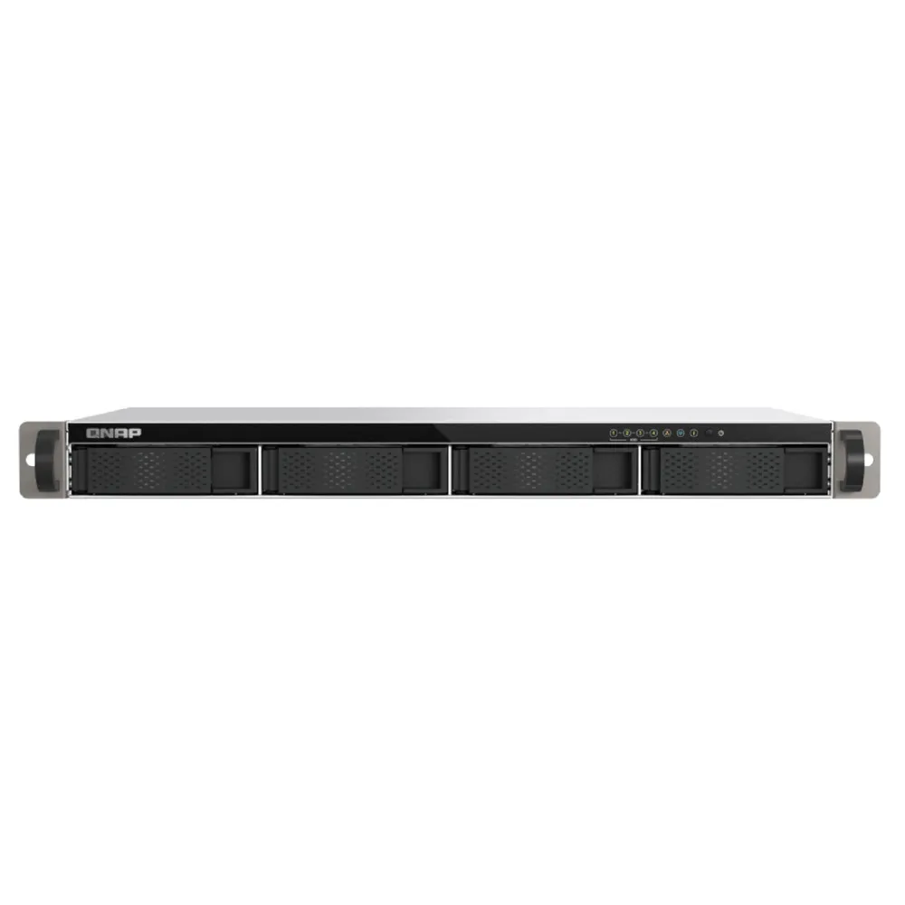 Serwer NAS QNAP Rack TS-433EU, Rack (1U), ARM Cortex-A55, 4GB RAM, 4 wnęki, hot-swap | Sklep ITnes.pl, IT for BUSINESS Serwer NAS QNAP Rack TS-433EU, Rack (1U), ARM Cortex-A55, 4GB RAM, 4 wnęki, hot-swap | Sklep ITnes.pl, IT for BUSINESS