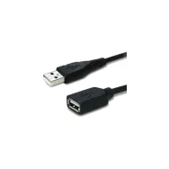 Kabel przedłużacz Unitek USB 2.0 AM-AF Y-C418GBK, 5 m, Czarny | Sklep ITnes.pl, IT for BUSINESS