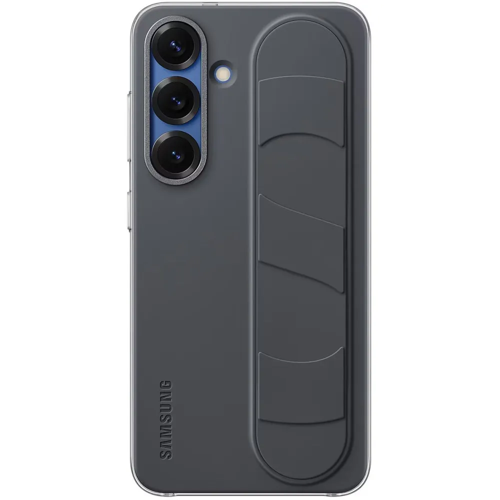 Etui na smartfon Samsung Standing Grip Case do Galaxy S25 EF-GS931CBEGWW, Czarne | Sklep ITnes.pl, IT for BUSINESS