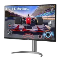 Monitor LG UltraFine 32UQ750P-W 32UQ750P-W.AEU, 31,5", 3840x2160 (4K), 144Hz, VA, FreeSync, HDR, 4 ms, pivot, USB-C, Biały | Skl