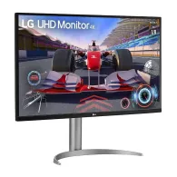 Monitor LG UltraFine 32UQ750P-W 32UQ750P-W.AEU, 31,5", 3840x2160 (4K), 144Hz, VA, FreeSync, HDR, 4 ms, pivot, USB-C, Biały | Skl