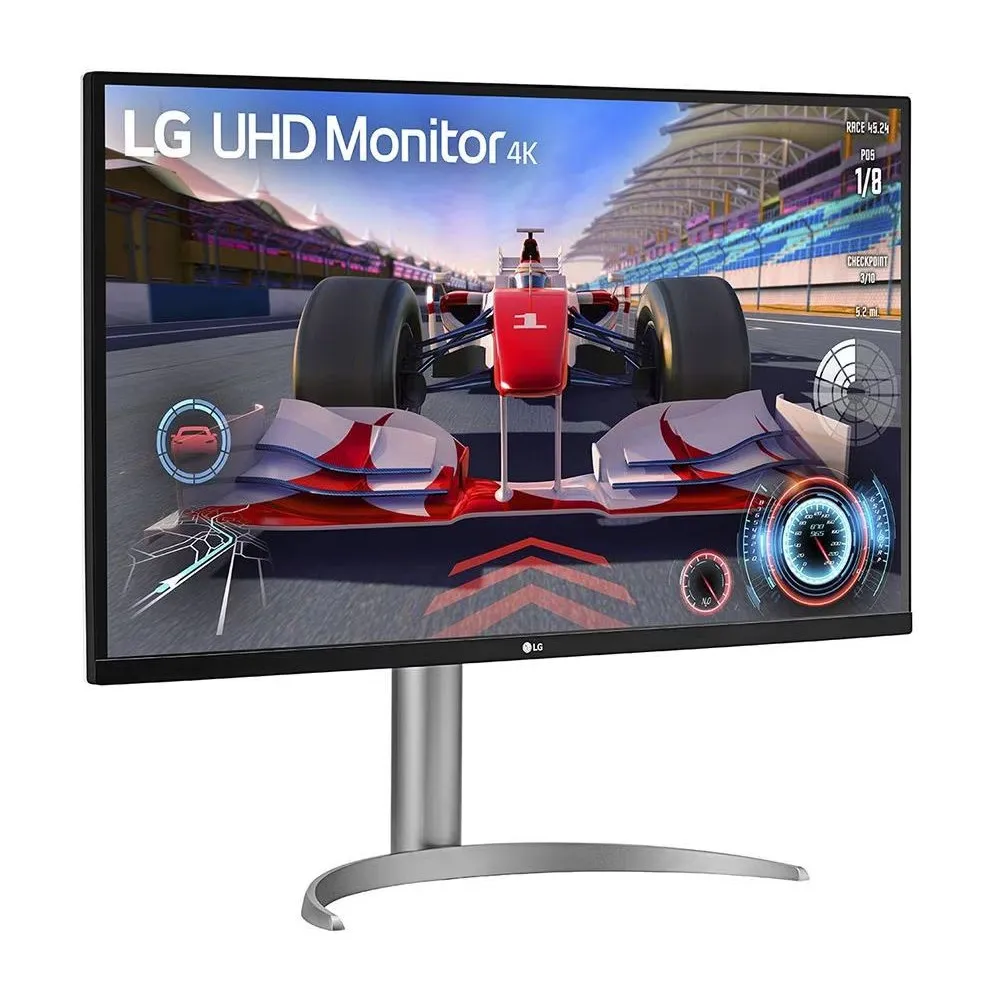 Zdjęcie produktu Monitor LG UltraFine 32UQ750P-W 32UQ750P-W.AEU - 31,5"/3840x2160 (4K)/144Hz/VA/FreeSync/HDR/4 ms/pivot/USB-C/Biały