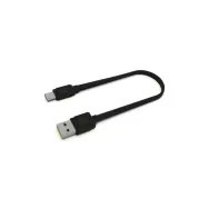 Kabel Green Cell GCmatte USB-C KABGC03, 25 cm, Czarny | Sklep ITnes.pl, IT for BUSINESS