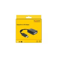 Adapter DisplayPort 1.1 do DVI-D Delock 61847, 1920x1200 60 Hz, 12 cm, Czarny | Sklep ITnes.pl, IT for BUSINESS