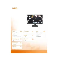Monitor AOC 24E1Q, 23,8", 1920x1080 (FHD), 60Hz, IPS, 5 ms, Czarny | Sklep ITnes.pl, IT for BUSINESS