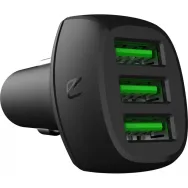 Ładowarka samochodowa Green Cell PowerRide 3xUSB-A 18W CADGC01 - 3 porty, Czarna | Sklep ITnes.pl - IT for BUSINESS