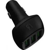 Ładowarka samochodowa Green Cell PowerRide 3xUSB-A 18W CADGC01 - 3 porty, Czarna | Sklep ITnes.pl - IT for BUSINESS