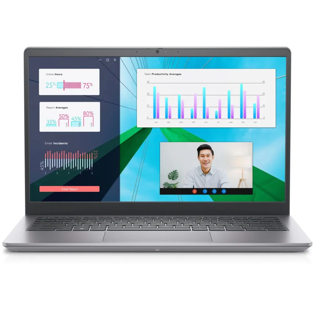 Laptop Dell Vostro 14 3430 N1801MVNB3430EMEA01, i5-1335U, 14" FHD IPS, 16GB, 512GB, Srebrny, Win11 Pro, 3OS ProSupport NBD | Skl