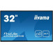 Monitor iiyama ProLite Non Touch LFD LH3246HS-B1 - 31,5"/1920x1080 (Full HD)/76Hz/IPS/10 ms/Czarny