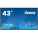 Monitor iiyama ProLite Non Touch LFD LH4346HS-B1 - 42,5"/1920x1080 (Full HD)/76Hz/IPS/12 ms/Czarny