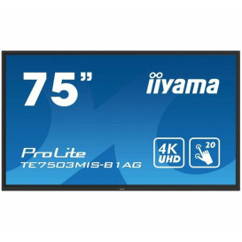 Monitor iiyama ProLite TE7503MIS-B1AG - 74,5"/3840x2160 (4K)/60Hz/IPS/8 ms/dotykowy/Czarny