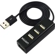 Hub Unitek 4x USB-A 2.0 Y-2140 - Czarny - Y-2140-CZARNY | Sklep ITnes.pl - IT for BUSINESS