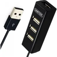 Hub Unitek 4x USB-A 2.0 Y-2140 - Czarny - Y-2140-CZARNY | Sklep ITnes.pl - IT for BUSINESS
