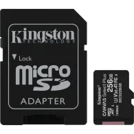 Karta pamięci Kingston microSD 256GB Canvas Select Plus 100/85MB/s + SD Adapter SDCS2/256GB - Czarna | Sklep ITnes.pl - IT for B