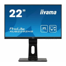 Monitor iiyama ProLite XUB2292HS XUB2292HS-B1 - 21,5"/1920x1080 (Full HD)/75Hz/IPS/4 ms/pivot/Czarny