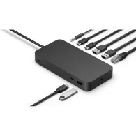 Stacja dokująca Microsoft Surface Thunderbolt 4 Dock T8I-00004, 3x Thunderbolt 4, 3x USB 3.2 Gen 1, 1x Audio, 1x RJ-45 | Sklep I