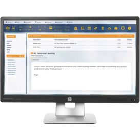 Monitor HP EliteDisplay E240 M1N99AA - 23,8"/1920x1080 (Full HD)/75Hz/IPS/7 ms/pivot/Czarno-srebrny