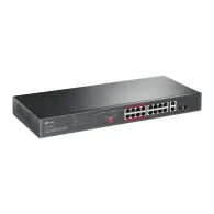 Switch niezarządzalny TP-Link TL-SL1218MP, 16x 10|100Mbps, 2x 1000Mbps RJ45, SFP, POE+ 250W | Sklep ITnes.pl, IT for BUSINESS