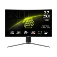 Monitor MSI MAG 27CQ6PF, 27", 2560x1440 (QHD), zakrzywiony, Rapid VA, 0,5 ms, Czarny | Sklep ITnes.pl, IT for BUSINESS