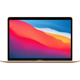 Laptop Apple MacBook Air 13 2020 M1 Z12A0006E - Apple M1, 13,3" WQXGA Retina, RAM 16GB, SSD 256GB, Złoty, macOS, 1 rok Door-to-Door - zdjęcie 6