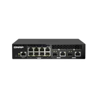 Switch zarządzalny QNAP QSW-M2108R-2C, 2 porty combo 10GbE SFP+|RJ45, 8 portów 2,5 Gigabit | Sklep ITnes.pl, IT for BUSINESS