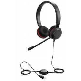 Słuchawki nauszne Jabra Evolve 30 II Stereo USB/3,5mm 5399-829-309 - Czarne