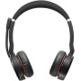 Słuchawki nauszne Jabra Evolve 75 MS Stereo + Charging Stand 7599-832-199 - Czarne