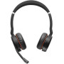 Słuchawki nauszne Jabra Evolve 75 MS Stereo + Charging Stand 7599-832-199 - Czarne