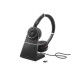 Słuchawki nauszne Jabra Evolve 75 UC Stereo + Charging Stand 7599-838-199 - Czarne