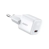Ładowarka sieciowa AUKEY Omnia Mini USB-C 20W PA-B1 WHITE - Power Delivery 20W, Biała