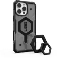 Etui ochronne na smartfon UAG Pathfinder Clear do iPhone 16 Pro Max z MagSafe i Magnetic Ring Stand 1144651BV02, Szare, Czarne |