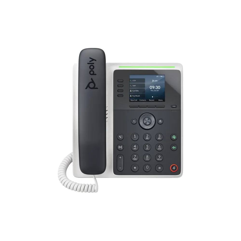 Telefon IP Poly Edge E220 IP Phone and PoE-enabled 82M87AA Telefon IP Poly Edge E220 IP Phone and PoE-enabled 82M87AA