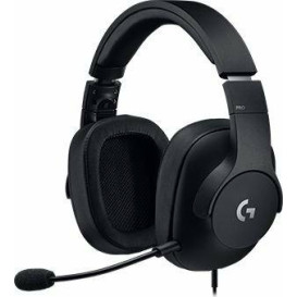 Słuchawki nauszne Logitech G Pro Gaming 981-000721 - Mini Jack 3.5 mm, Czarne