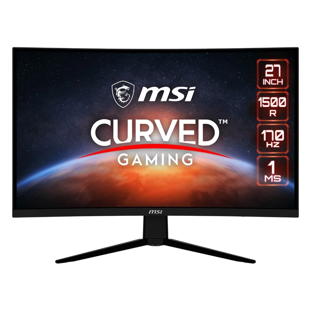 Monitor MSI G273CQ, 27", 2560x1440 (QHD), 170Hz, zakrzywiony, VA, FreeSync, 1 ms, Czarny | Sklep ITnes.pl, IT for BUSINESS