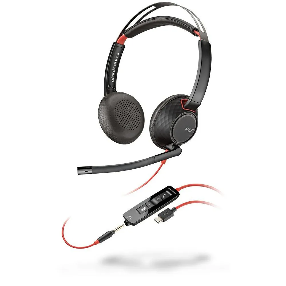 Plantronics Blackwire 5220,C5220 USB-C,WW - 207586-201 | Sklep ITnes.pl - IT for BUSINESS