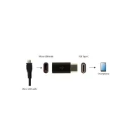 Adapter USB-C 2.0 do Gembird MicroUSB A-USB2-CMMF-01, Czarny | Sklep ITnes.pl, IT for BUSINESS