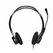 Słuchawki nauszne Logitech PC Headset 960 OEM 981-000100 - USB, Czarne