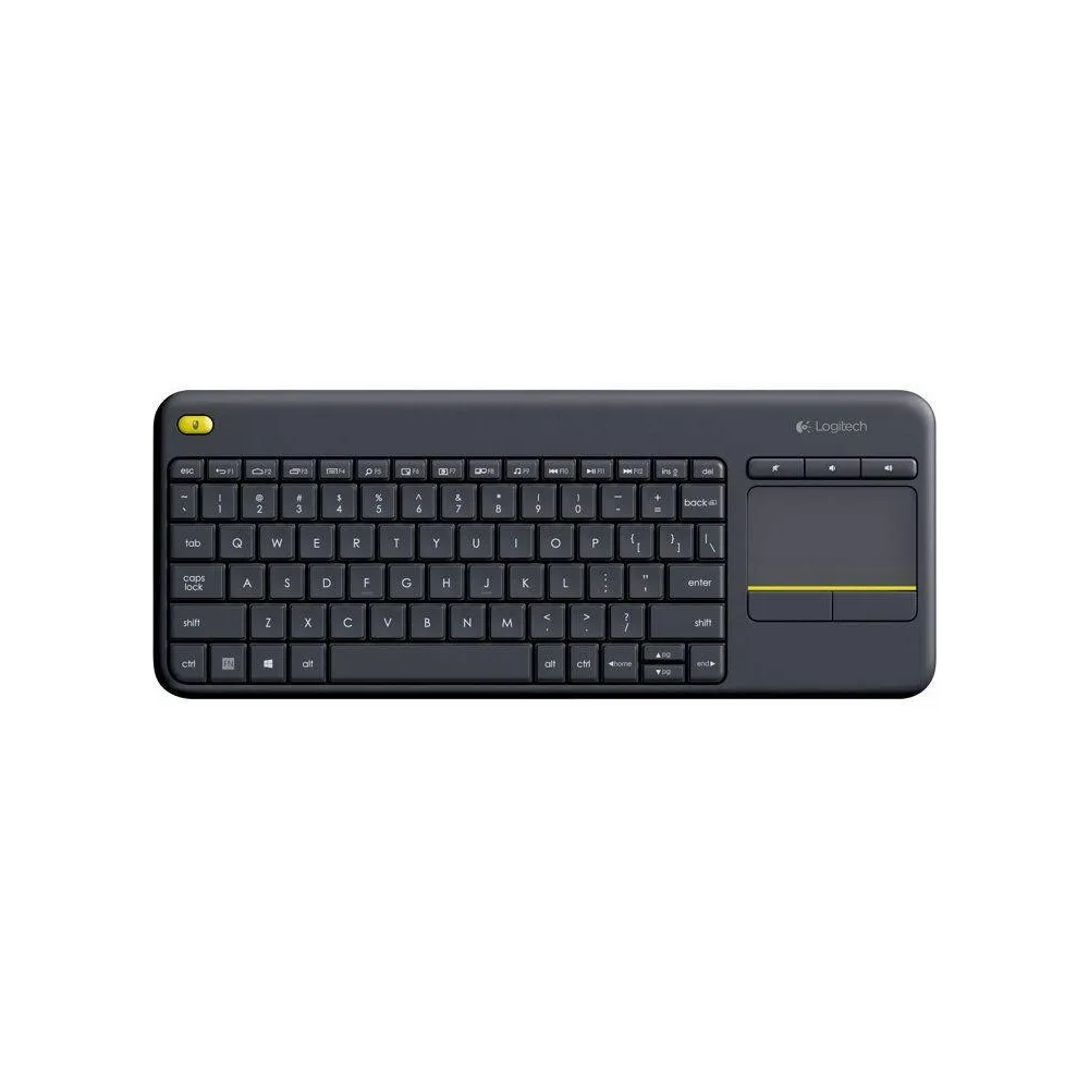 Logitech K400 Plus Wireless Touch Keyboard Czarna | Sklep ITnes.pl - IT for BUSINESS Logitech K400 Plus Wireless Touch Keyboard Czarna | Sklep ITnes.pl - IT for BUSINESS