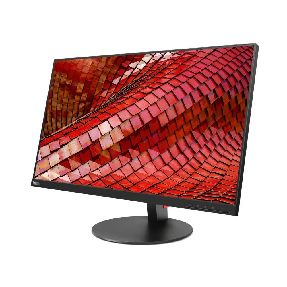 Zdjęcie produktu Monitor Lenovo ThinkVision T27i-10 61C6MAT1EU - 27"/1920x1080 (Full HD)/60Hz/IPS/6 ms/pivot/Czarny