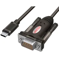 Adapter Unitek USB-C, RS-232 DB9M Y-1105K - zdjęcie poglądowe 1
