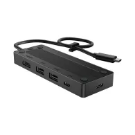 Stacja dokująca HP USB-C Travel Hub G3 86S97AA - 2x USB-C, 2x USB-A, HDMI 4K 60hz, Czarna
