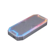 Obudowa dysku Unitek M.2 SSD NVMe/SATA 10Gbps RGB S1210B - Szara | Sklep ITnes.pl - IT for BUSINESS