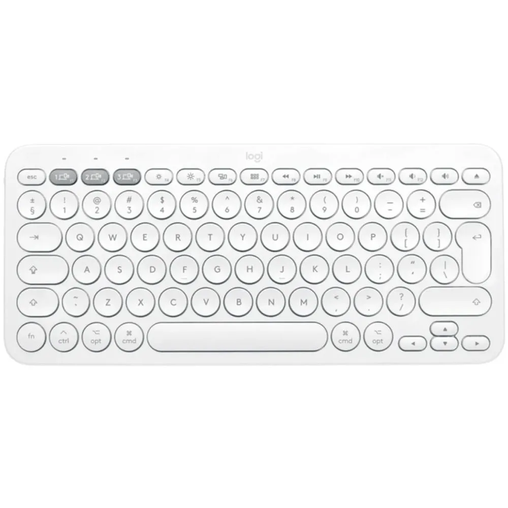 Klawiatura bezprzewodowa Logitech K380 (US) - Biała - 920-009868 | Skl