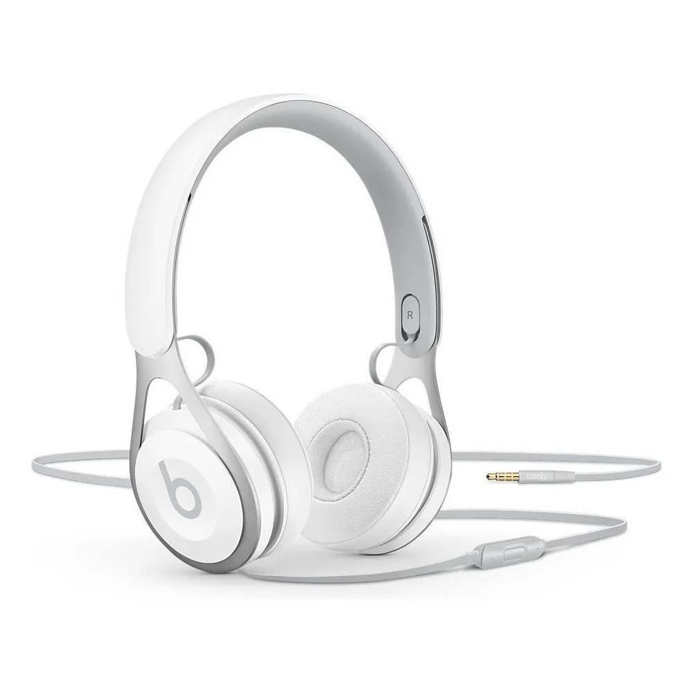 Słuchawki przewodowe nauszne Apple Beats EP On-Ear Headphones ML9A2ZM/A - Białe - ML9A2ZM/A | Sklep ITnes.pl - IT for BUSINESS Słuchawki przewodowe nauszne Apple Beats EP On-Ear Headphones ML9A2ZM/A - Białe - ML9A2ZM/A | Sklep ITnes.pl - IT for BUSINESS