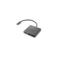 Adapter Dell z USB-C do HDMI/DP z funkcją przenoszenia zasilania 470-AEGY, Czarny | Sklep ITnes.pl, IT for BUSINESS