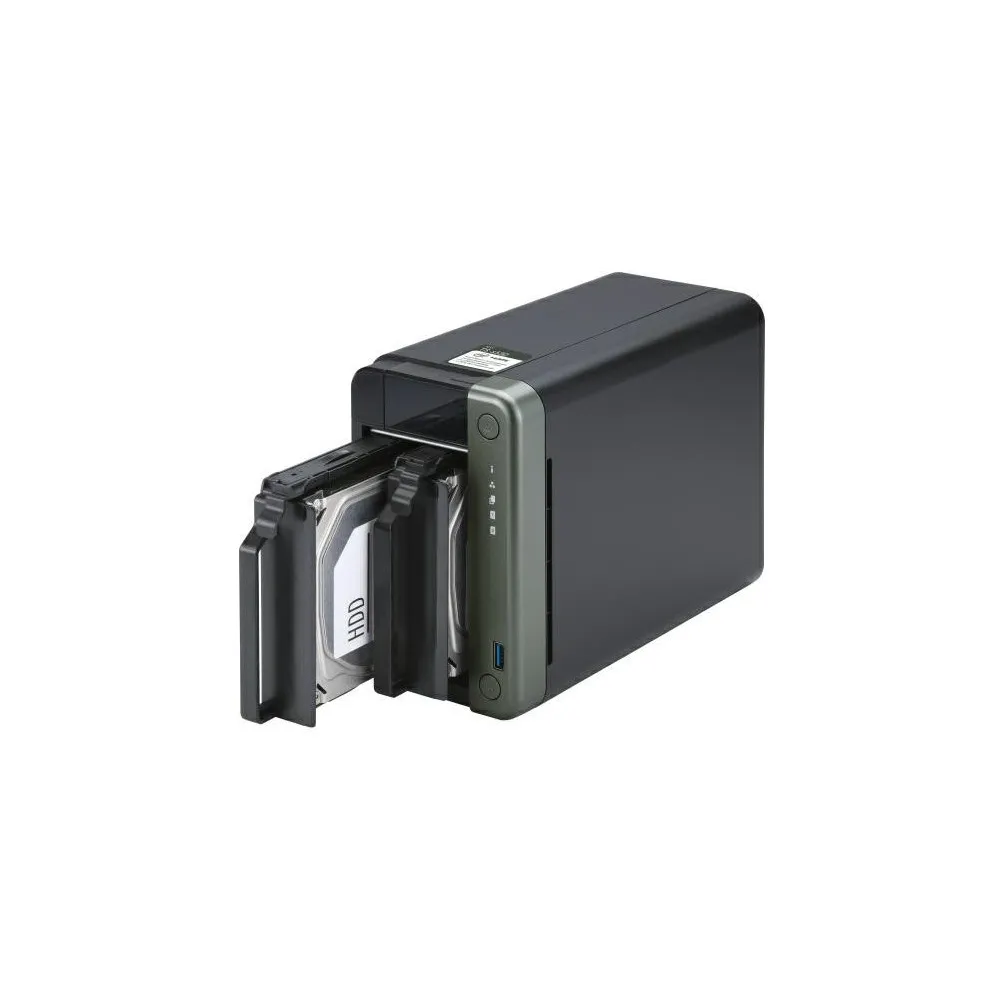 Serwer NAS QNAP Tower TS-253D-7HG - Tower/Intel Celeron J4125/8 GB RAM/20 TB/2 wnęki/hot-swap - zdjęcie