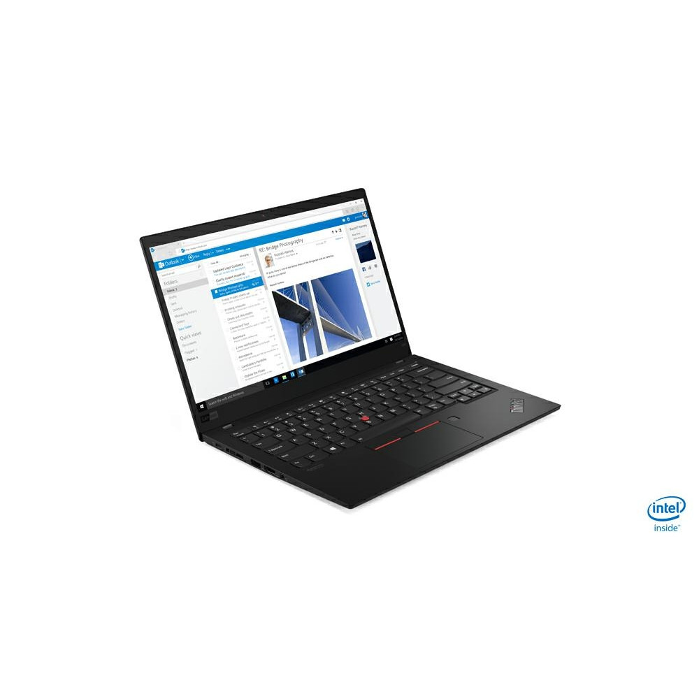 Zdjęcie produktu Laptop Lenovo ThinkPad X1 Carbon Gen 7 20QD0039PB - i7-8565U/14" FHD IPS MT/RAM 16GB/512GB/LTE/Black Paint/Windows 10 Pro/3DtD